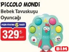 PİCCOLO MONDİ OYUNCAK BEBEK TAVUSKUŞU OYUNCAĞI